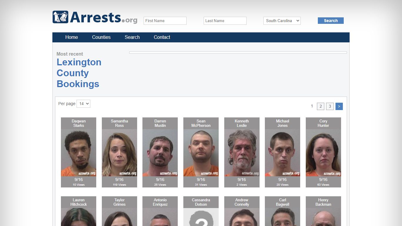 Lexington County Arrests and Inmate Search